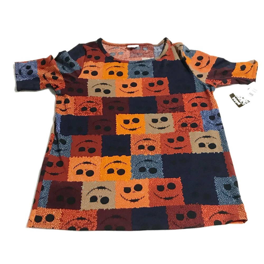 LuLaRoe GiGi Nightmare Before Christmas Shirt XL